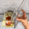 Aesthetic Glass Drinking Tumbler with Dome Cover – Single Piece