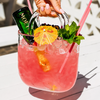 Luxury Glass Coffee Carry Cup Handbag Style Serving Mug & Aesthetic Decorative Display Container