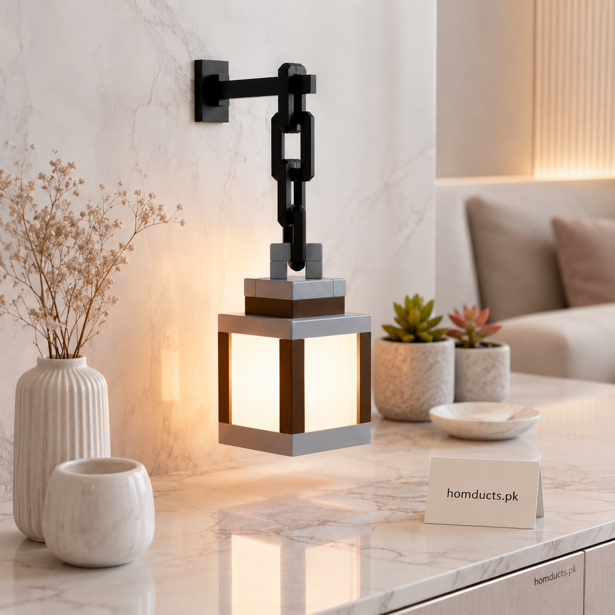 Luxury Wall-Mounted Decorative Lantern Light – Modern Indoor Ambient Wall Lamp