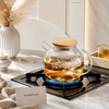 Heat Resistant Borosilicate Glass Teapot