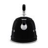 SMEG Retro Whistling Kettle – Matte Black Premium Stainless Steel Stovetop Tea Kettle