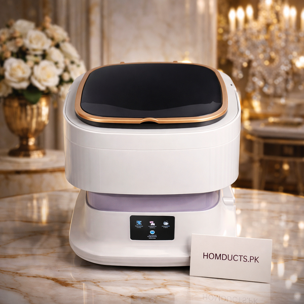 Smart Foldable 11L Mini Washing Machine – Portable Collapsible Washer for Small Loads