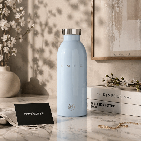 SMEG Style Premium Insulated Stainless Steel Water Bottle – Vacuum Thermal Drink Flask
