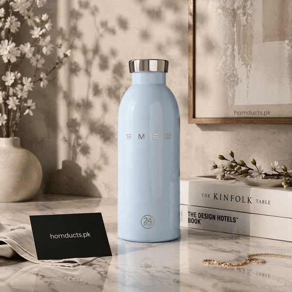 SMEG Style Premium Insulated Stainless Steel Water Bottle – Vacuum Thermal Drink Flask