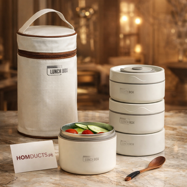 Portable Lunch Box With Insulated Bag