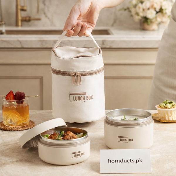 Portable Lunch Box With Insulated Bag