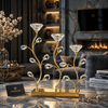 Luxury Crystal Branch Candle Holder – Elegant Decorative Centerpiece for Home & Dining