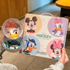 Original Disney Cartoon Character Ceramic Bowl Set – Mickey, Minnie & Donald Premium Serving Bowls (4 Pcs)