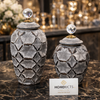 Luxury Crystal-Top Decorative Storage Jar – Large & Small Sizes