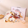 Disney Mickey Mouse 5-Piece Kids Dinner Set – Premium Ceramic Plate, Bowl, Cup, Spoon & Chopsticks Gift Set