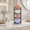4-Tier Wall-Mount & Freestanding Soap Holder Rack | Space-Saving Bathroom Soap Organizer