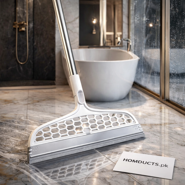 Magic Rotatable Bathroom Wiper And Broom
