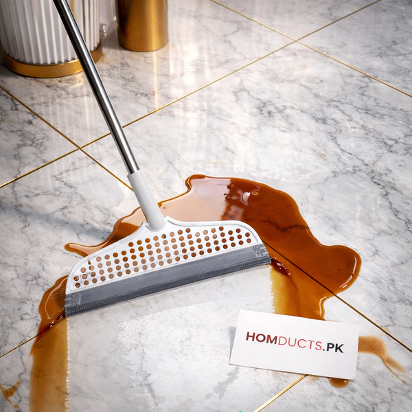 Magic Rotatable Bathroom Wiper And Broom