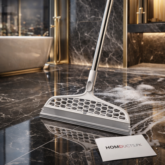 Magic Rotatable Bathroom Wiper And Broom