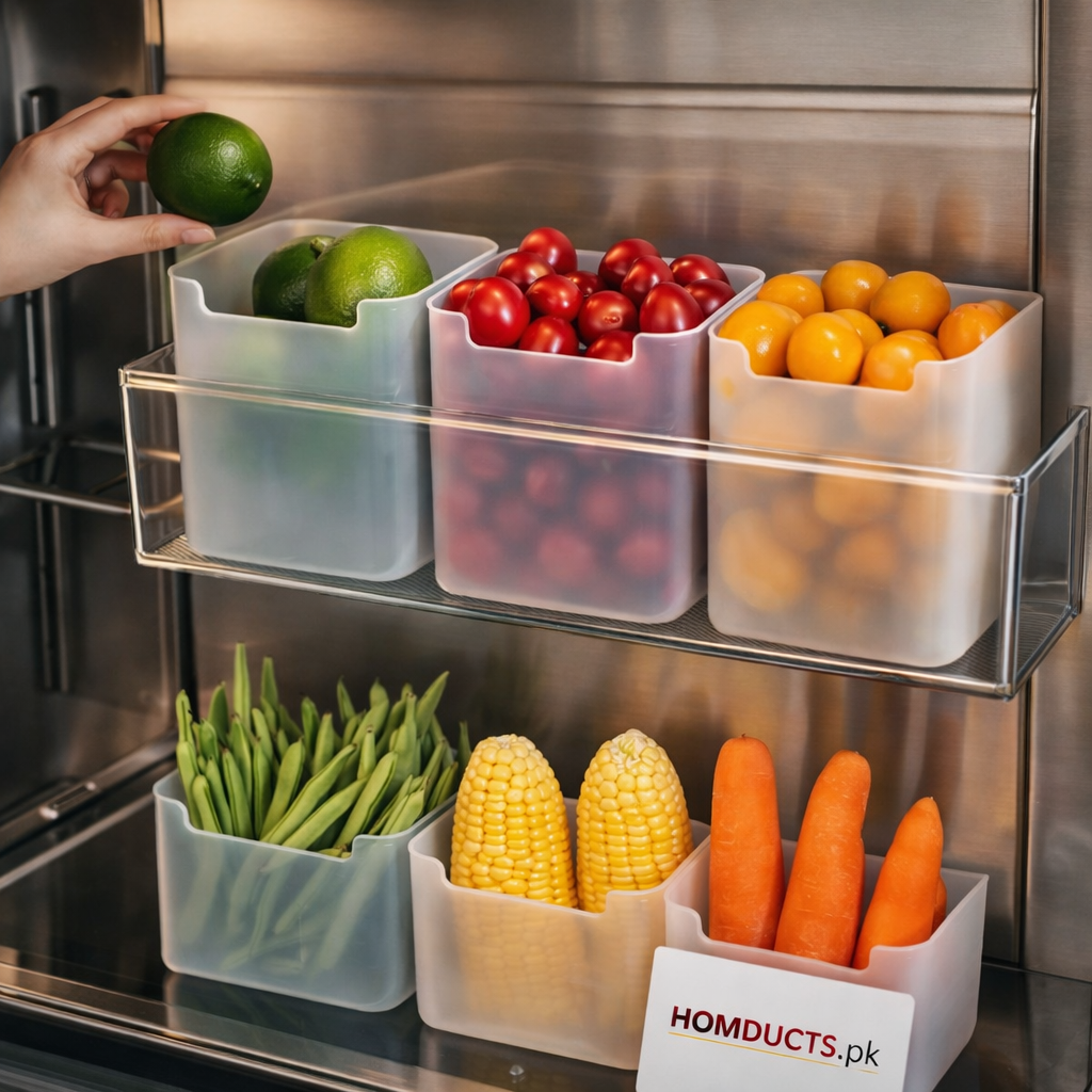 Refrigerator Food Storage box (4pcs)