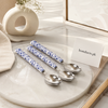 Danny Home 3-Piece Dinner Spoon Set – Premium Stainless Steel & Ceramic Handle Spoons