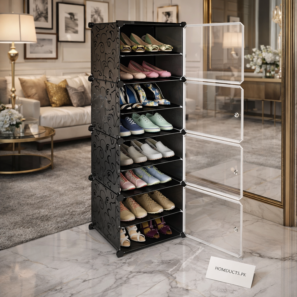 Attachable Cube Cabinets & Shoe rack