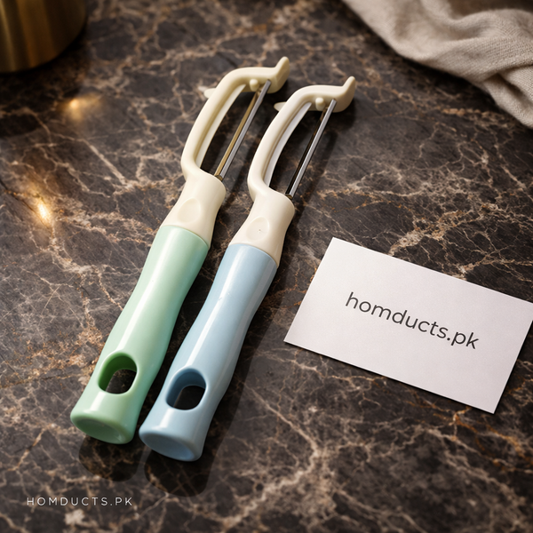 Premium Stainless Steel Vegetable Peeler Set (2-Piece) – Ergonomic Kitchen Peeling Tool