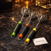Premium Stainless Steel Hand Whisk Beater – Ergonomic Non-Slip Handle (1 PC)