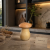 Premium Wooden Mushroom Spice Shaker & Kitchen Decor Accent