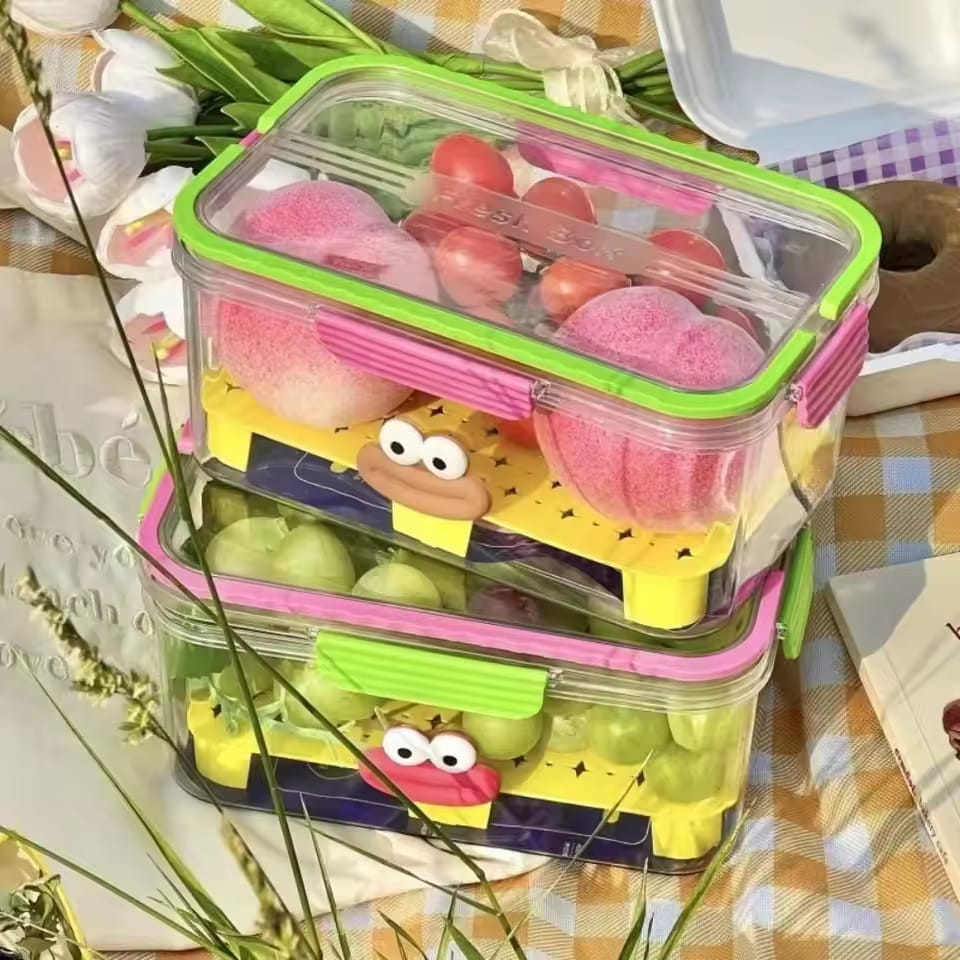 Premium Airtight Fruit & Vegetable Storage Box Set – Fresh Keeper Containers