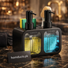 Luxury Dual Soap & Dish Liquid Dispenser | Modern Kitchen & Sink Organizer