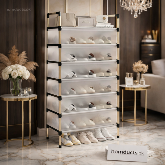 Dustproof Multilayer Shoe Rack