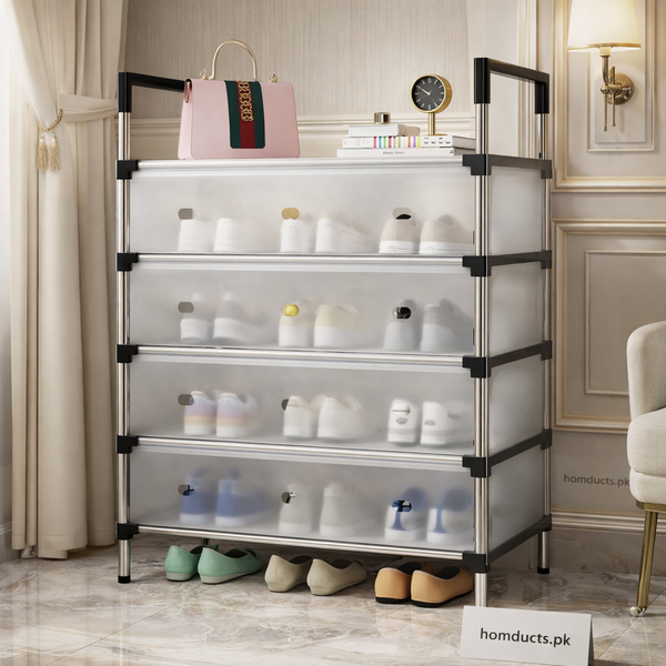 Dustproof Multilayer Shoe Rack