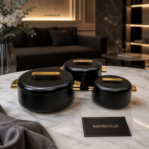 Luxury Insulated Hot Pot Set with Lid – Premium Serving & Food Storage Set