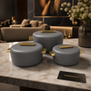Luxury 3-Piece Insulated Hot Pot Serving Set with Lid – Premium Dining & Food Storage Solution
