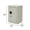 Luxury Compact Mini Safe Box – Secure Cash & Jewelry Storage Organizer for Home & Office