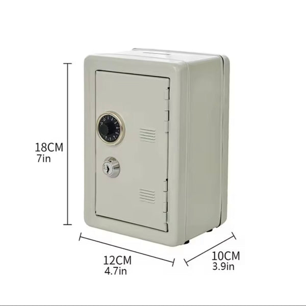 Luxury Compact Mini Safe Box – Secure Cash & Jewelry Storage Organizer for Home & Office