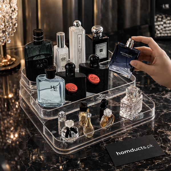 Desktop Perfume And Cosmetic Organizer