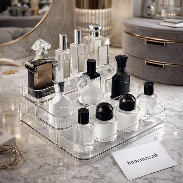 Desktop Perfume And Cosmetic Organizer