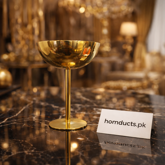 Luxury Gold Stainless Steel Dessert Cup | Premium Serving Bowl for Ice Cream & Sweets