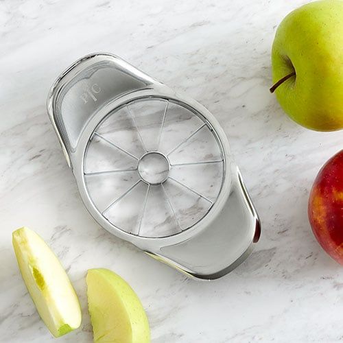 Luxury Stainless Steel Apple Slicer & Corer – 8-Blade Fruit Cutter