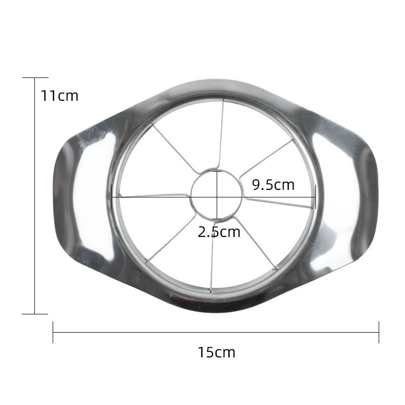 Luxury Stainless Steel Apple Slicer & Corer – 8-Blade Fruit Cutter