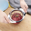 Luxury Stainless Steel Apple Slicer & Corer – 8-Blade Fruit Cutter