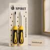 SPIRIT Multi Screwdriver Set – Flat & Phillips Head | Durable Non-Slip Grip