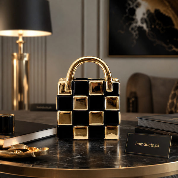 Luxury Handbag Style Decorative Showpiece for Modern Home & Office Table Decor