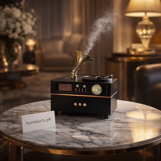 Vintage Aroma Diffuser & Cool Mist Humidifier – Luxury Home Décor