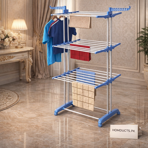 Floor Standing Cloth Drying Rack (Premium Quality)