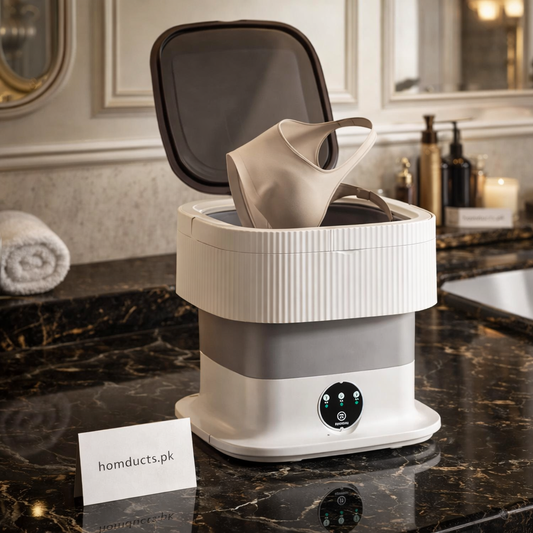 Smart Foldable 11L Mini Washing Machine – Portable Collapsible Washer for Small Loads