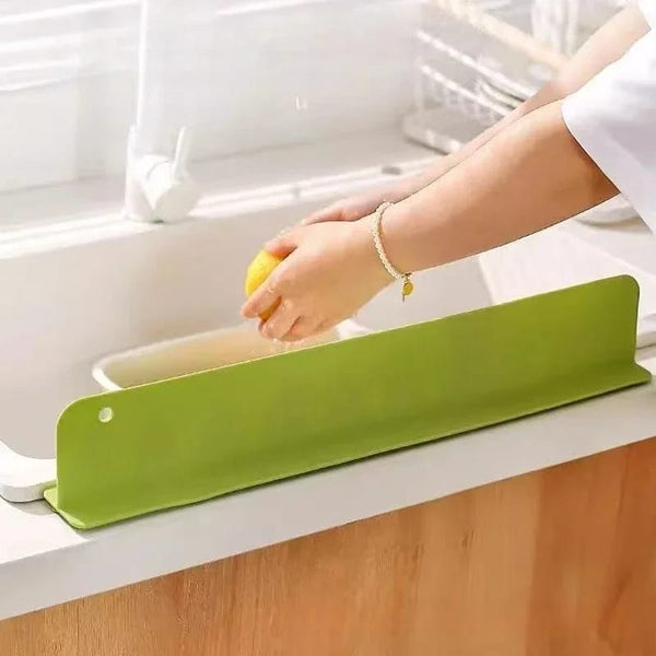 Luxury Suction Sink Water Blocking Plate – Premium Splash Guard for Kitchen Countertops