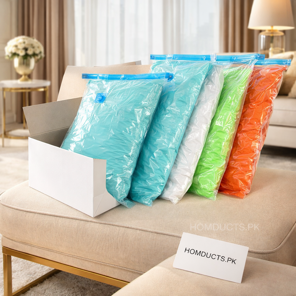 Vaccum Storage Bag (5bags+1handpump)