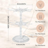 Luxury Acrylic Jewelry Organizer Stand for Earrings, Rings, Bracelets & Vanity Accessories Storage