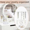 Luxury Acrylic Jewelry Organizer Stand for Earrings, Rings, Bracelets & Vanity Accessories Storage
