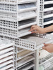Luxury Foldable Shirt Organizer Trays – Premium Space-Saving Wardrobe Storage