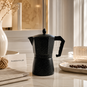Premium Aluminum Italian Moka Pot Espresso Coffee Maker | Stovetop Coffee Percolator