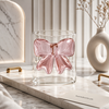 Luxury Pink Bow Glass – Cute Aesthetic Drinking Tumbler